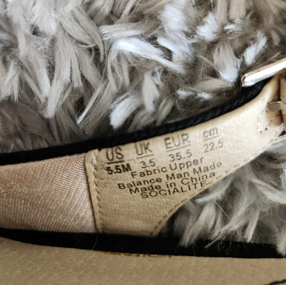 HP🥳Open-Toe Sandals Size 5.5M - Picture 3 of 3